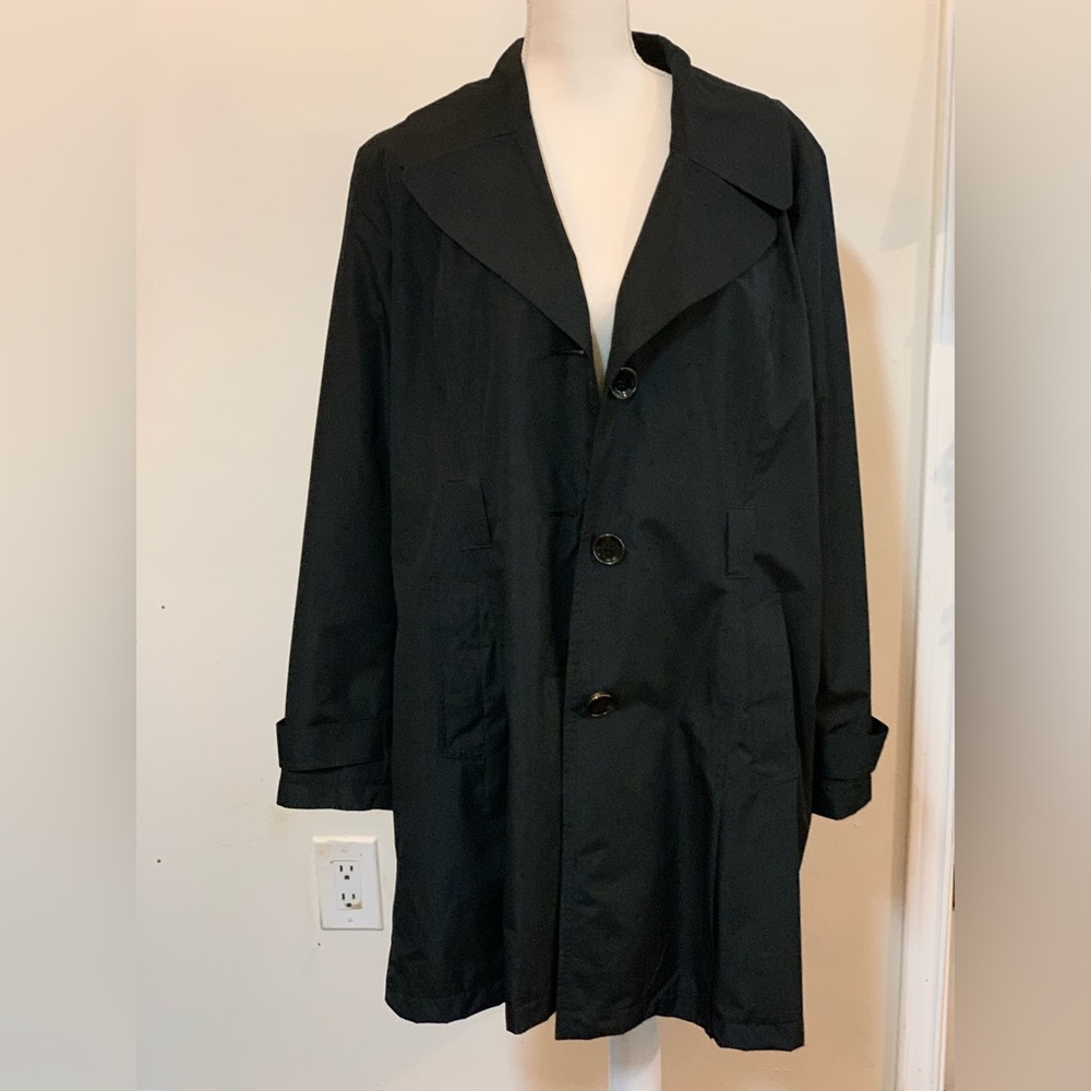 London Fog Trench Rain Coat XL - Picture 11 of 13